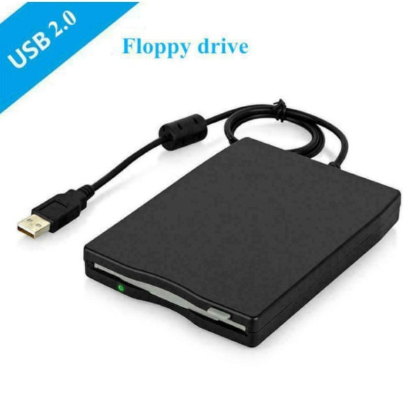 USB Floppy Drive 3,5 tum USB Extern Floppy Disk Drive FDD