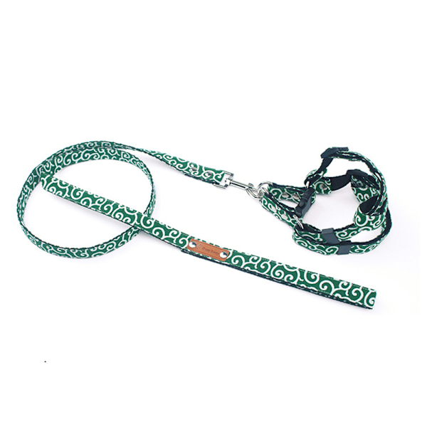 Hundsele koppel Bee Broderi Teddyhalsband Hundpromenader