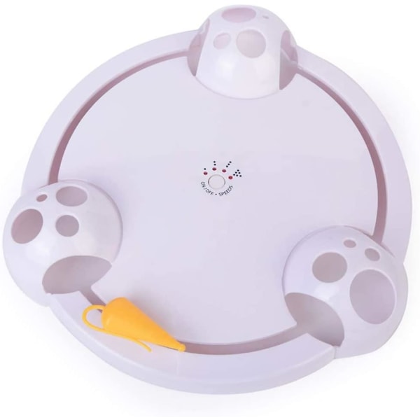 Ny elektrisk Cat Toy Cat Skivspelare Crazy Play Plate Cat