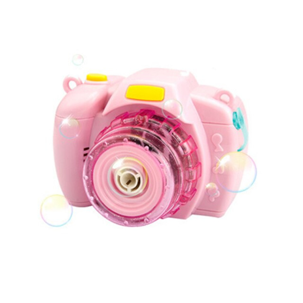 Magic Bubble Camera Toy Light Toy Automatisk Bubble Gun Girl