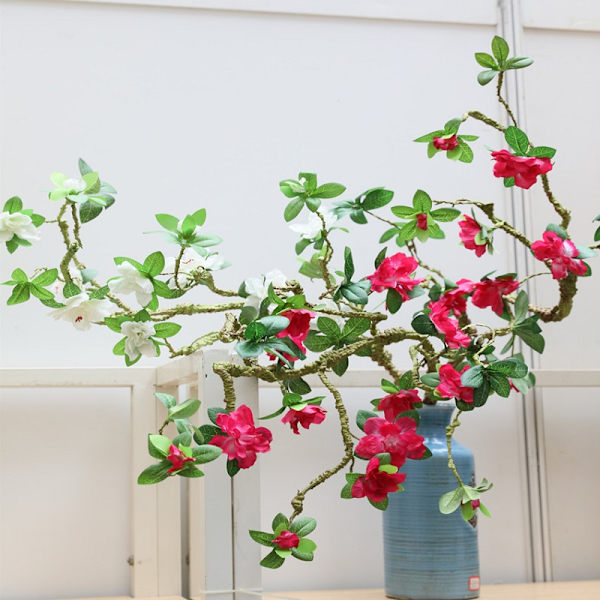 Konstgjord Rhododendron Konstgjord blomma falsk blomma