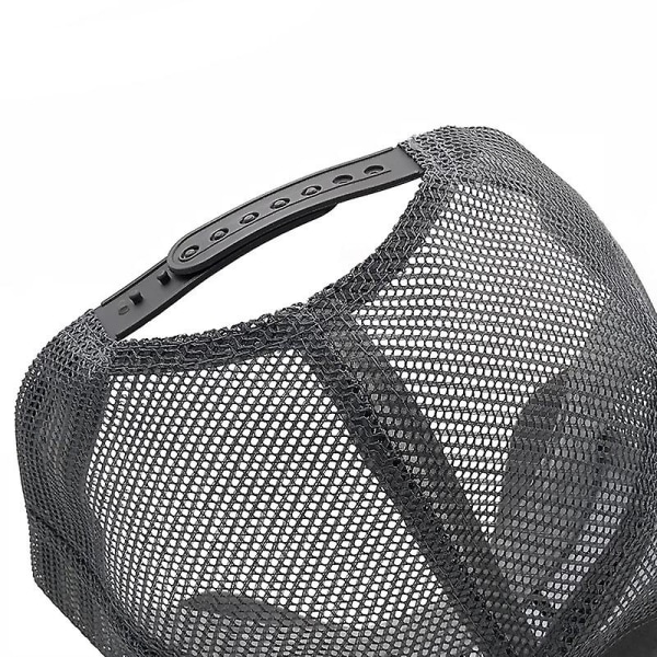 Panther Mesh Cap Svart Trucker Dad Hat（4）