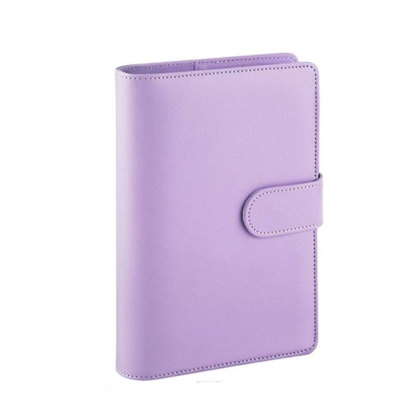 13 st A6 PU-läderpärm Handbok, Macaron Notebook 6 Purple