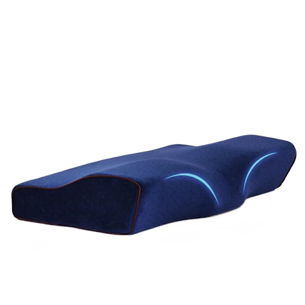 Slow Rebound Memory Foam Kudde, Butterfly Memory Kudde, Blue  50*30