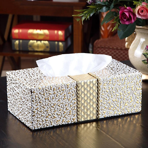 Shell Tissue Box Bil Hem Rektangelformad Tissue Box