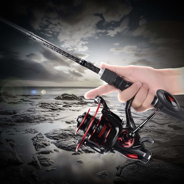 Drag Carp Fishing Rulle Med Extra Spol Fram och Bak Drag