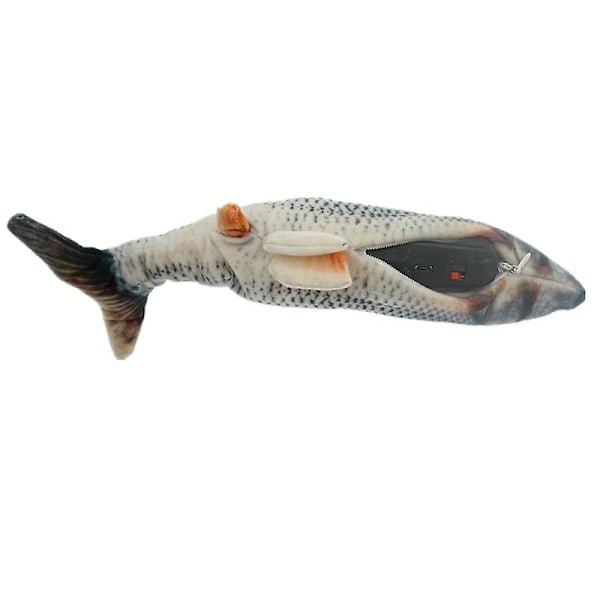 (Fisk 4)30CM Pet Cat Toy USB Laddningssimulering Elektrisk