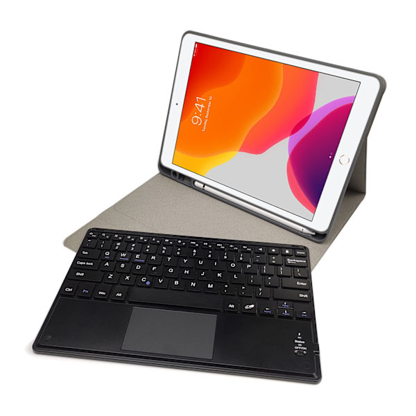 Qwert Bluetooth -tangentbordshölster för iPad 10.2 Air 10.5