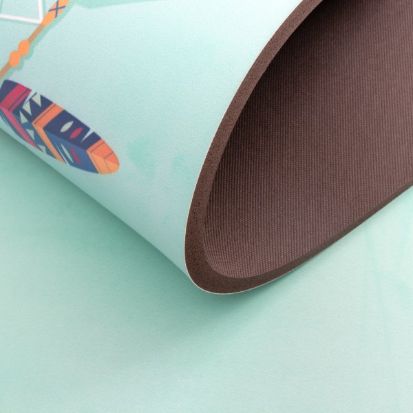 PVC vattentät och oljetät lädermatta, skurbar Colorful 11
