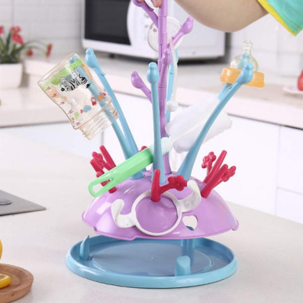 Baby för nappflaskor med avloppsbrädeutrymme
