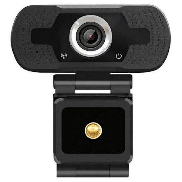 Svart 1080P HD webbkamera | HD Plug &amp; Spela webbkamera med