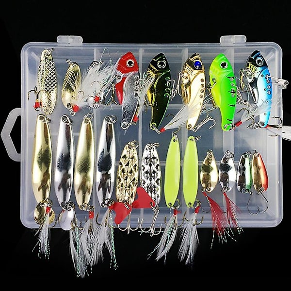 21st/ set Metallskeddrag Set VIB Havsfisk