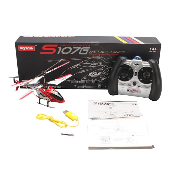 Ny Syma S107g Rc Helikopter 3,5-ch Legering Copter Quadcopter