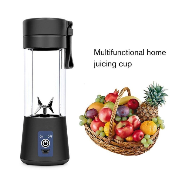 Bärbar storlek USB Elektrisk fruktjuicer Handhållen Smoothie