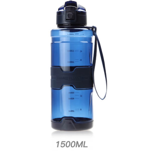 1500ml Plast Sport vattenflaska Space Vattenkokare utomhus