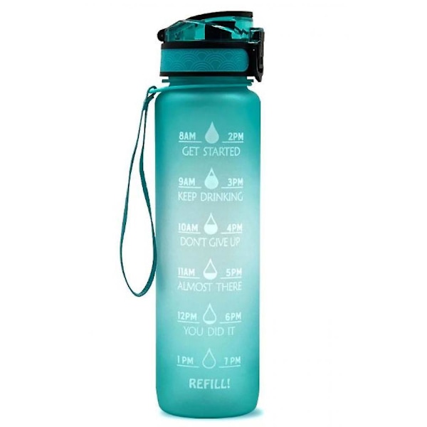 Gradient Frosted Travel Cup 1000ml Space Cup Large