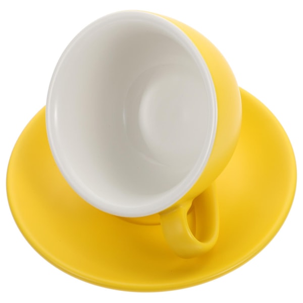 1 set hushållens utsökta kaffekopp skålen keramisk kopp