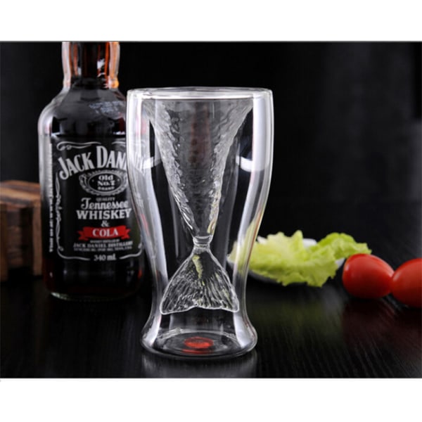 Creative Mermaid Cup Double Wine Cup