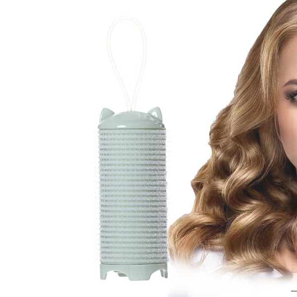 Hair Rollers Curlers Elektriska Mini Uppvärmda Rollers Portable