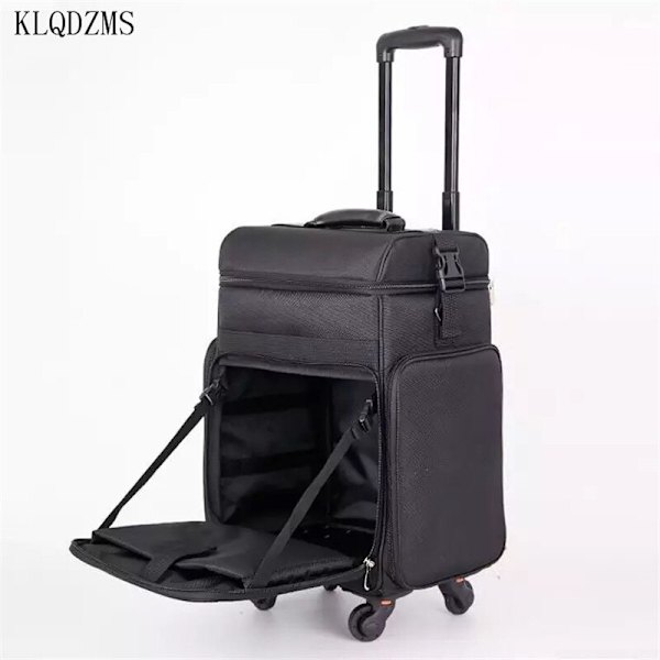 Oxford Multifunctional Makeup Nail Art Box Cosmetics Trolley