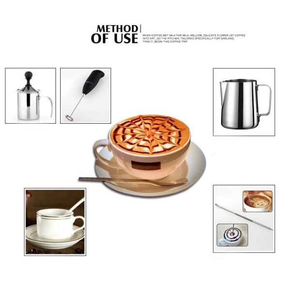 350 ML Espressokaffe Pull Blommjölk Muggar Kopp Potter Handtag