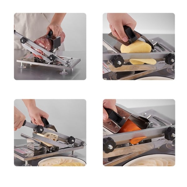Matskärare Skärmaskin Rostfritt stål fjäder Automatisk