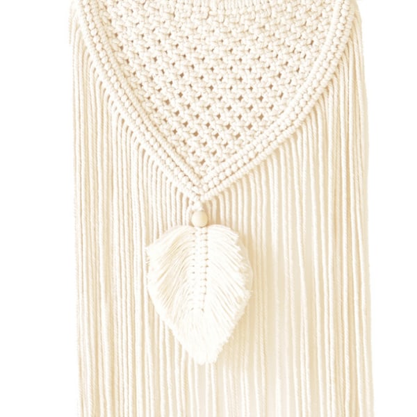 30*90CM Boho Macrame Vägghängande Gobeläng Vävd Handmde