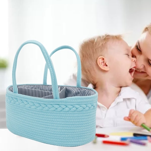 Baby Caddy Organizer Bärbar bomullsrep Mummy