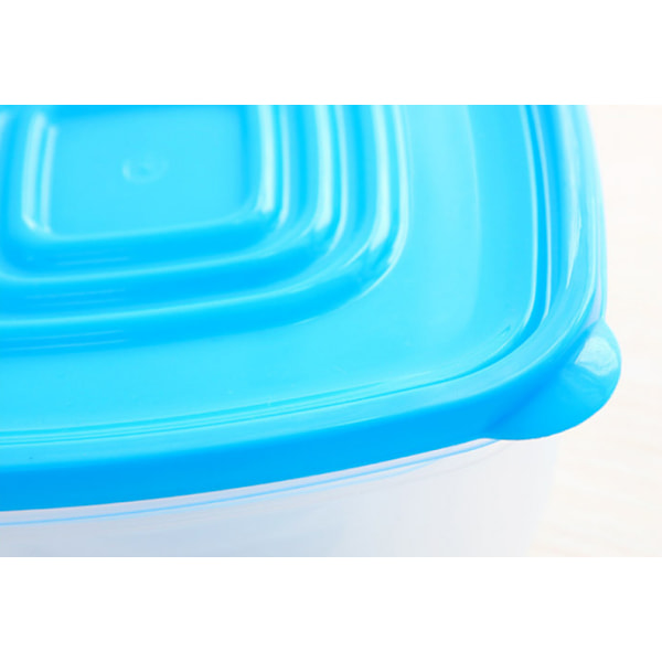 5 stycken set Plast Lunchbox Bärbar skål Mat