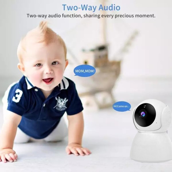 1080P IP-kamera Säkerhetskamera WiFi trådlös CCTV-kamera