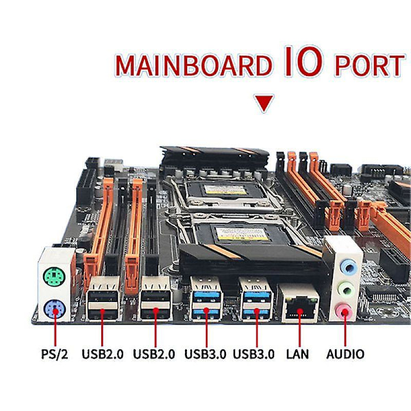 F19e x99 dual server dator moderkort lga2011-3 cpu ddr4