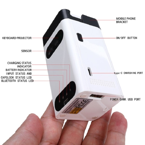 Mini Wireless Projection Bluetooth Virtual Laser Keyboard