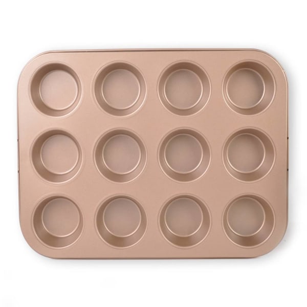 Non-stick molds, gör-det-själv- molds, molds, ostkaka Rose gold 6 even