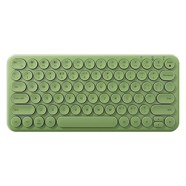 Trådlös Silent Mini Gaming Tangentbord Mus Combo Run