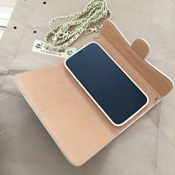 Iphone13 Pro Sheep Motiv Diamond Phone case, Flip, Kedja