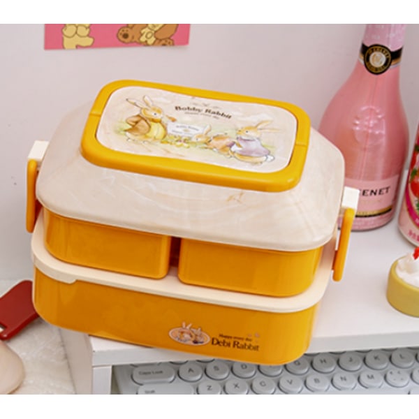 Mikrovågsugn Barn Lunchbox Söt Studentkontor Bento Box Large