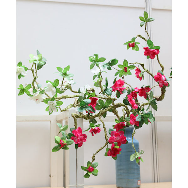 Konstgjord Rhododendron Konstgjord blomma falsk blomma