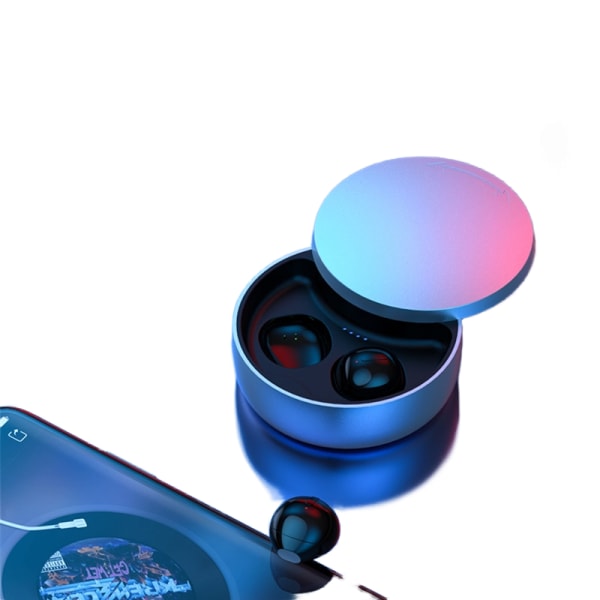 Mini Hidden Earphones Bluetooth -kompatibla trådlösa headset