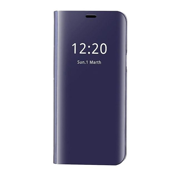 Samsung Galaxy S10 Clear View Folio Case - Mörkblå