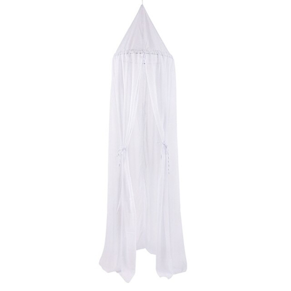 1st Barnsäng Hängkupol Chiffong Myggnät, Solid White
