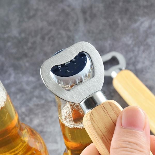 Vinöppnare 10st/ Set Bartender Flasköppnare Gummi Trä