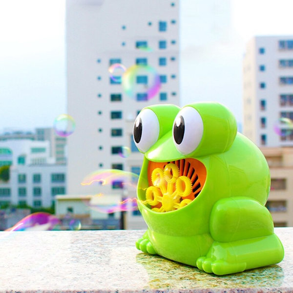 Sommar utomhusleksak Hippo Frog Animal Shape Bubble Toy