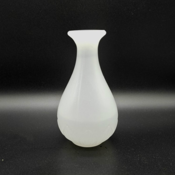 5 st Glas Jade Vinkopp Vit Keramik Set|Gammal