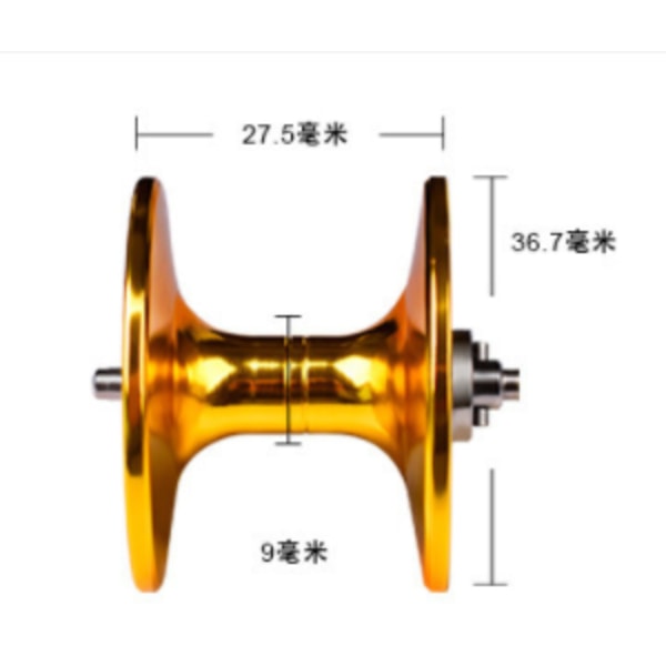 Fiskrulle Water Drop Magnetic Brake System 18+1 axel