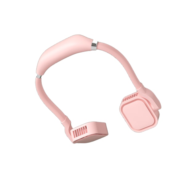 Style Portable Mini Bladeless Fan Neck Fläkt 2000mAh USB