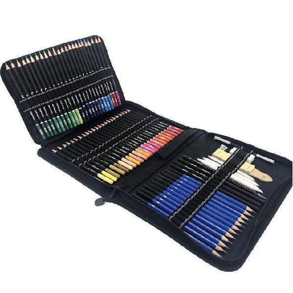95st/ set Färgpenna Skiss Målning Charcoal Crayon