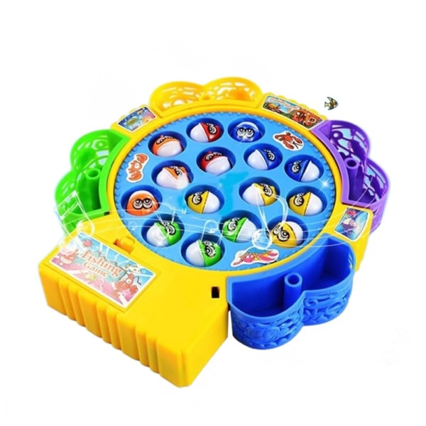 Elektronisk magnetisk fiskeleksak Muscial magnet fiskespel