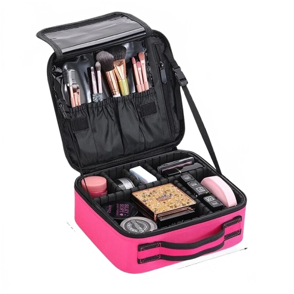 Professionell Oxford Makeup Organizer högkvalitativa kvinnor