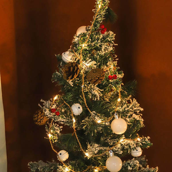 Julbelysning Led Stringljus, Juldekoration White 2 meters 20 lights