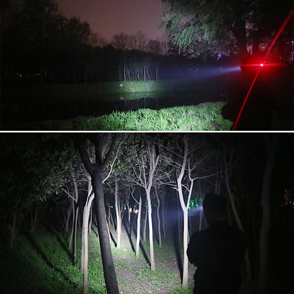 Super Bright LED-strålkastare 1 X T6+40 X 2835LED-strålkastare 4